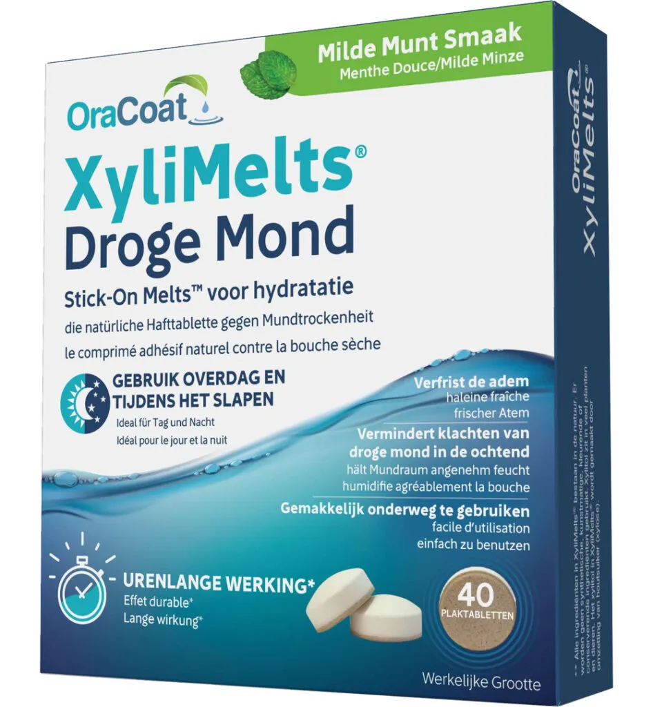 XyliMelts Milde munt (40 stuks)