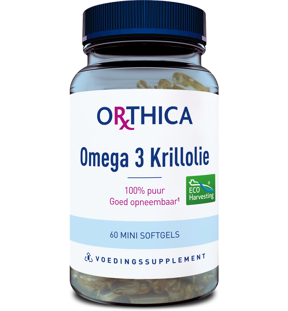 Orthica Omega 3 krillolie (60 softgels)