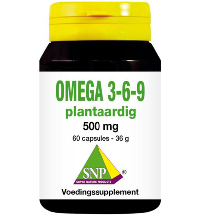 Snp Omega 3 6 9 plantaardig (60 capsules)