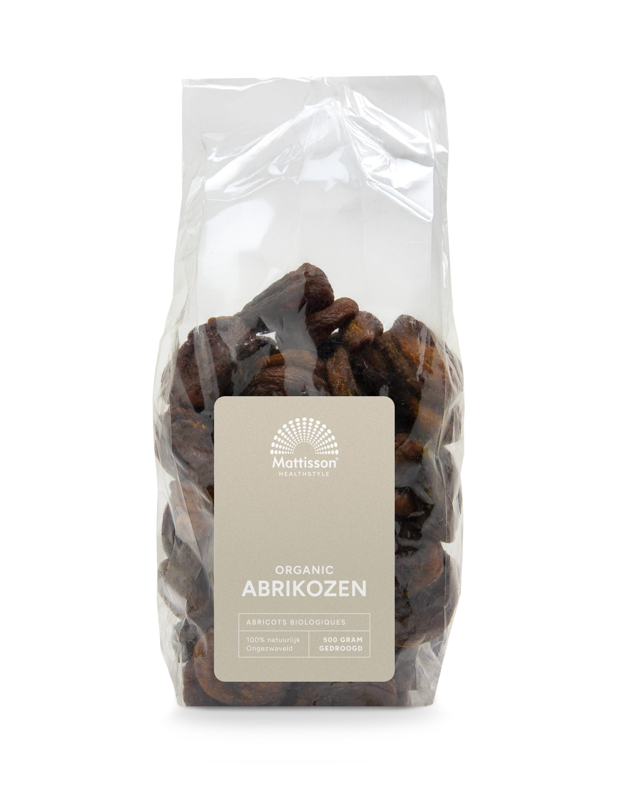 Mattisson Abrikozen Ongezwaveld Bio (500 gr)