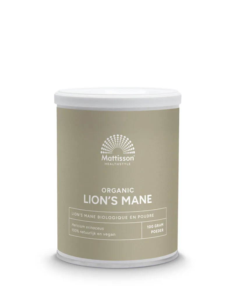 Mattisson Lion'S Mane Poeder Bio (100 gr)