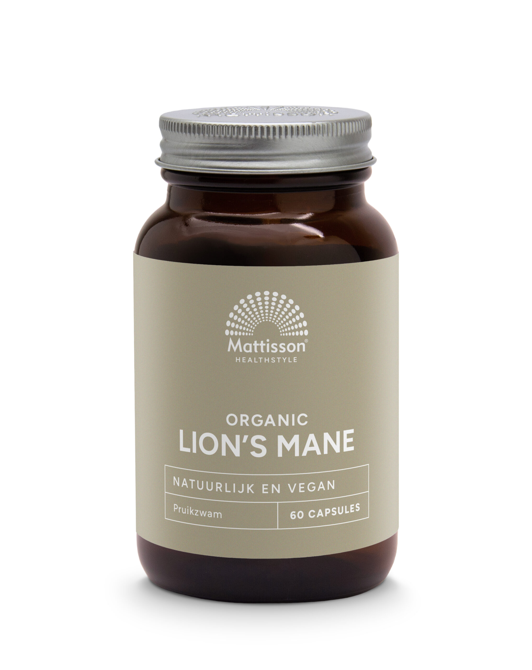 Mattisson Lion'S Mane 500Mg Bio (60 vega capsules)