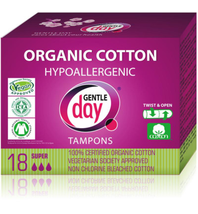 Gentle Day Tampon super (18 stuks)