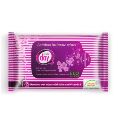 Gentle Day Natte doekjes van bamboe (10 stuks)