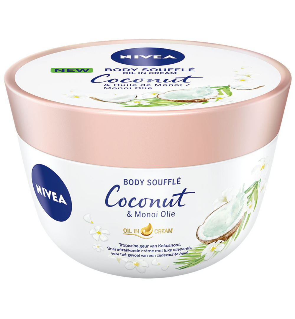 Nivea Body oil souffle coconut & monoi (200 ml)