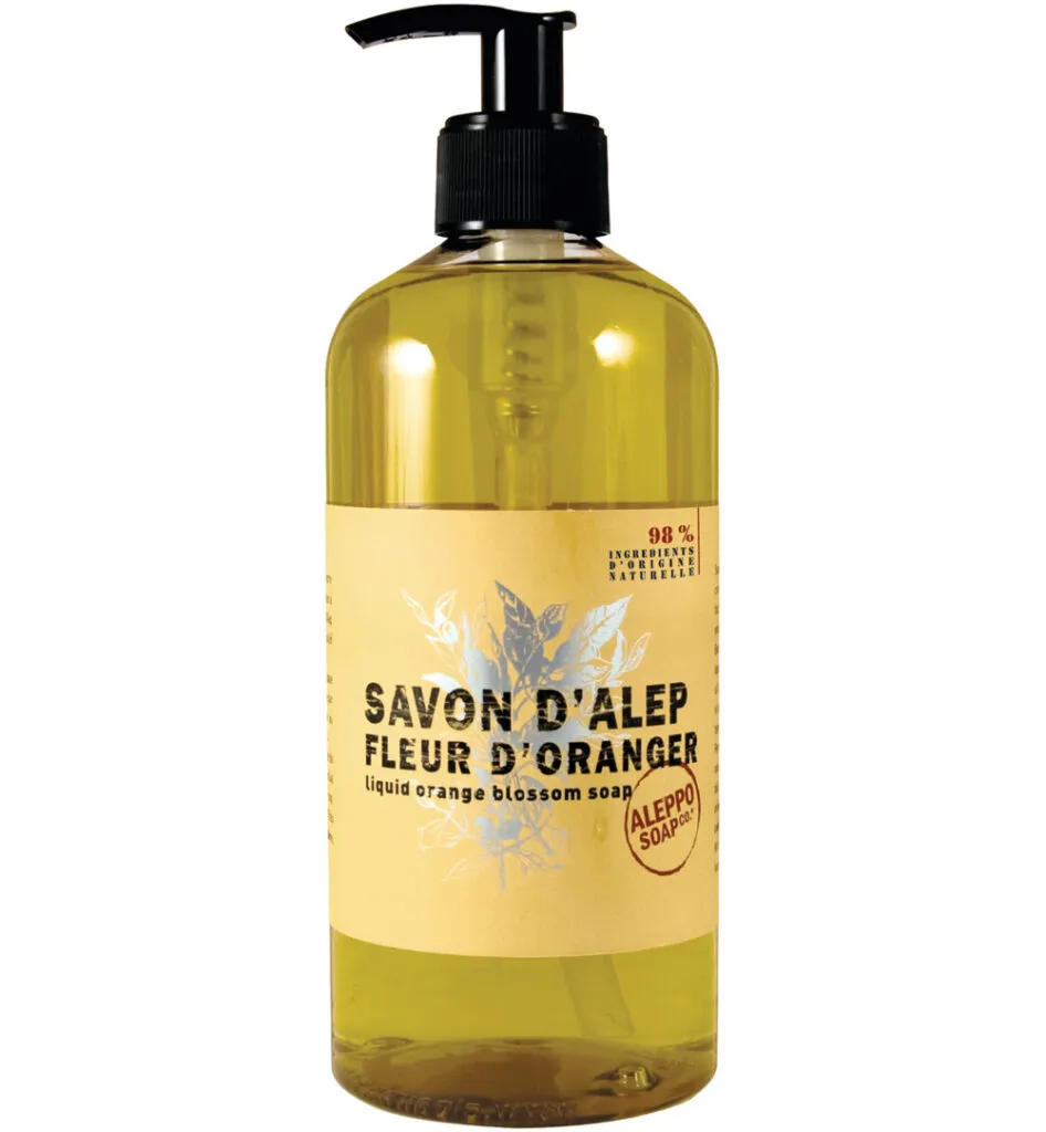 Aleppo Soap Co Aleppo sinaasappelzeep pomp (500 ml)