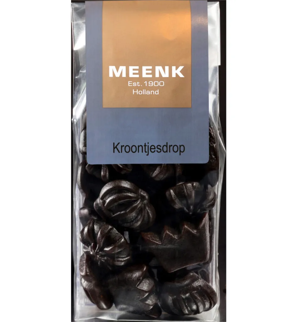 Meenk Kroontjes drop (180 gr)