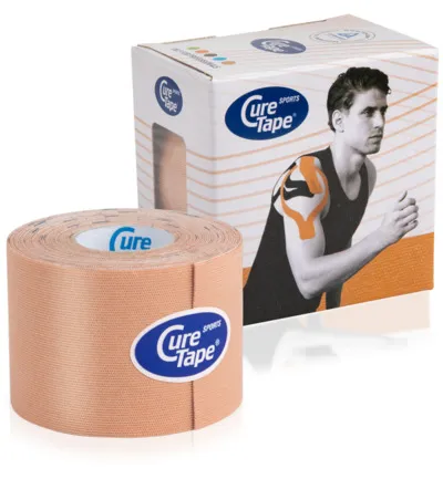 Curetape Sports beige 5 cm x 5m (1 stuk)