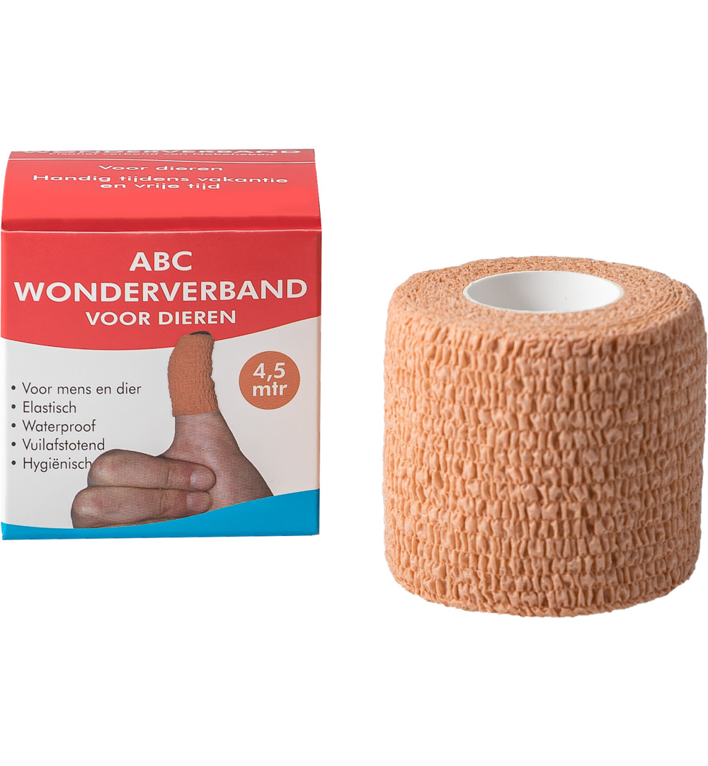 Abc Wondverband Wonderverband Bruin Dieren (1 stuk)