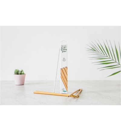 Nordics Bamboe Drinkrietjes (1 Set)