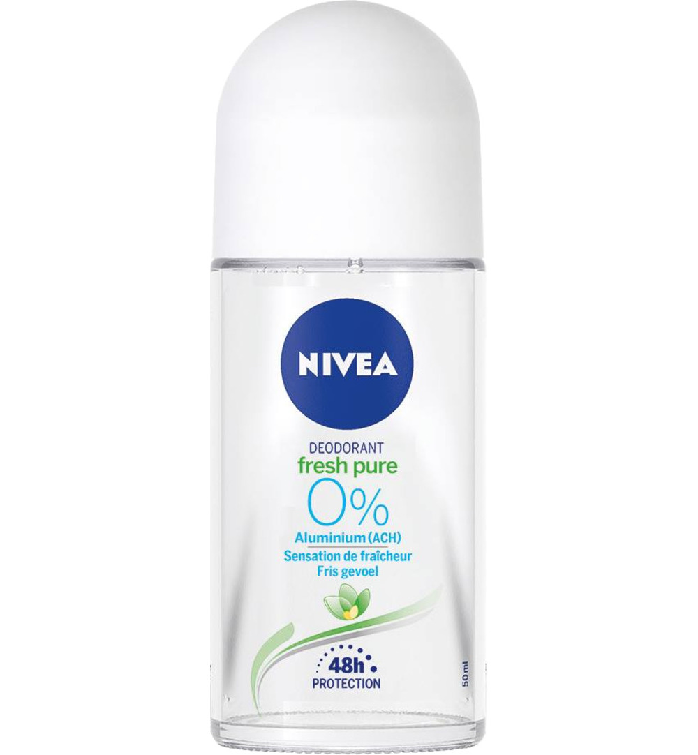 Nivea Deodorant roller pure & natural jasmine (50 ml)