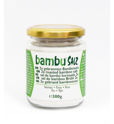 Bambu Salz Bamboezout Fijn 2X Gebrand (300 gr)
