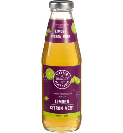 Your Organic Nature Limonadesiroop Limoen Bio (500 ml)