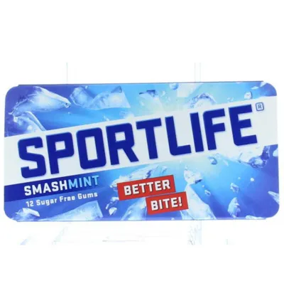 Sportlife Smashmint blauw pack (1 stuk)