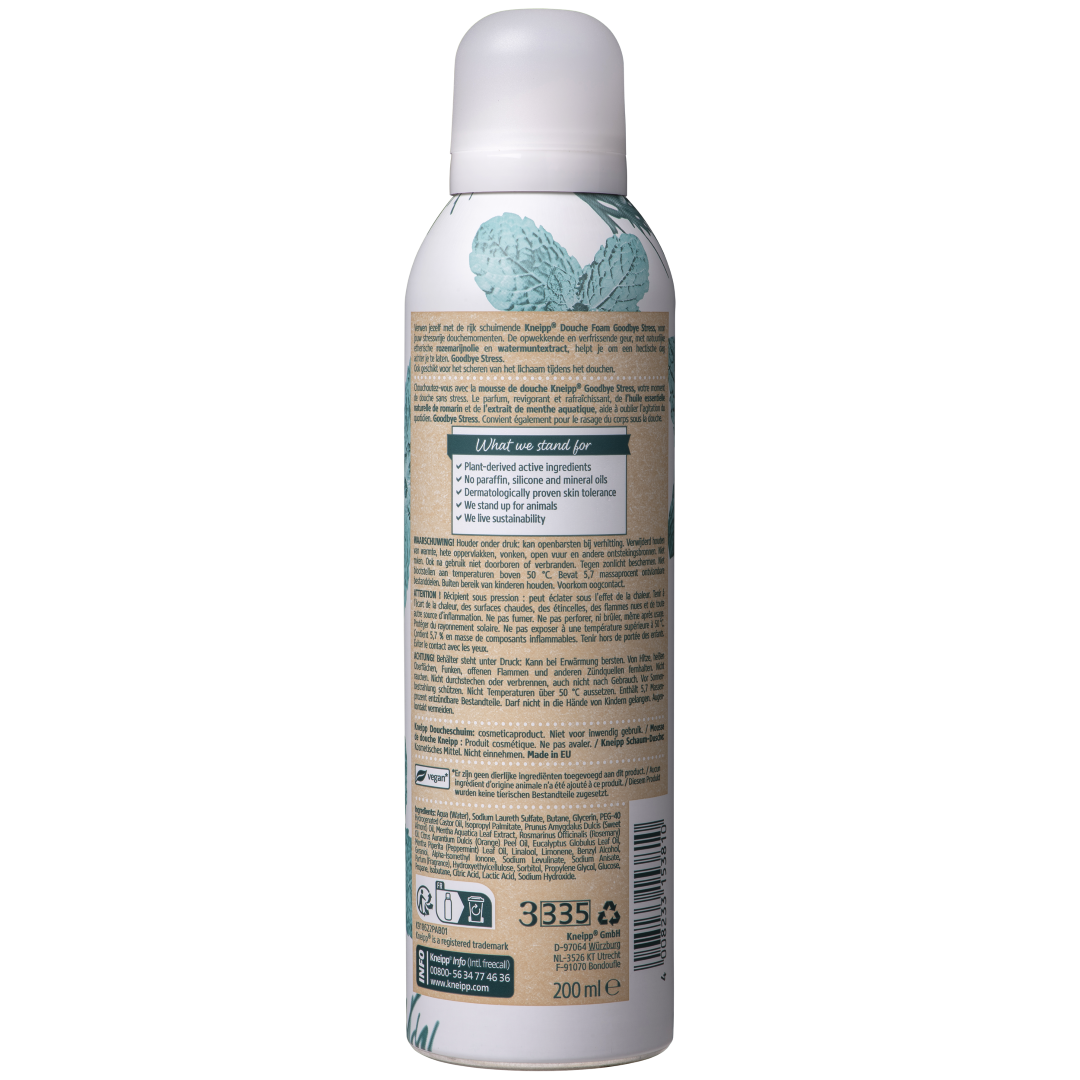 Kneipp Douchefoam goodbye stress (200 ml)