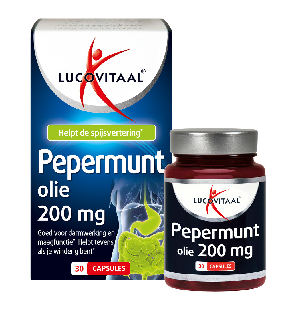 Lucovitaal Pepermuntolie (30 capsules) - image 3