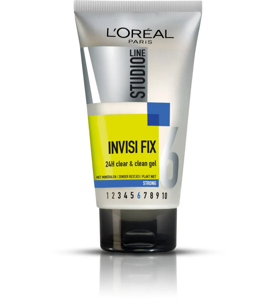 L'Oréal Invisifix - 24H Clear & Clean Gel - Strong Nr.6 (150 ml)