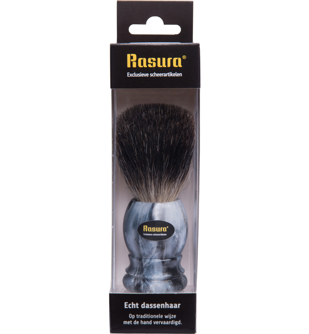 Rasura Scheerkwastgraudas marmer/grijs (1 stuk)