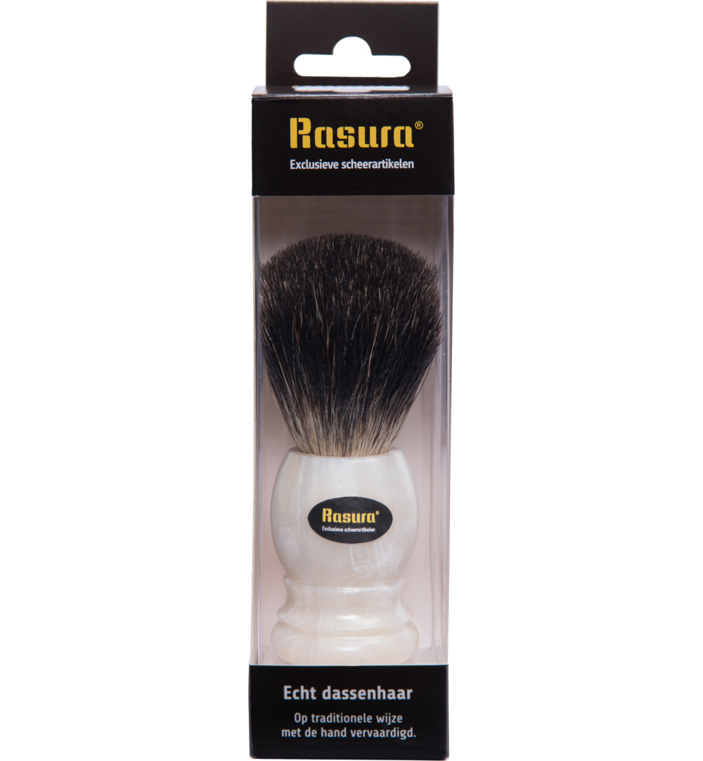 Rasura Scheerkwastgraudas wit (1 stuk)