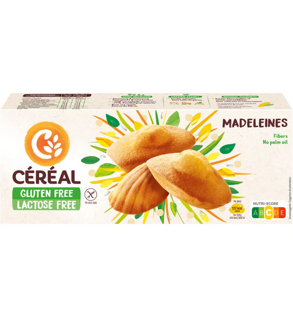 Céréal Madeleine glutenvrij (180 gr)