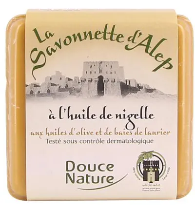 Douce Nature Zeep Aleppo nigella klein bio (100 gr)