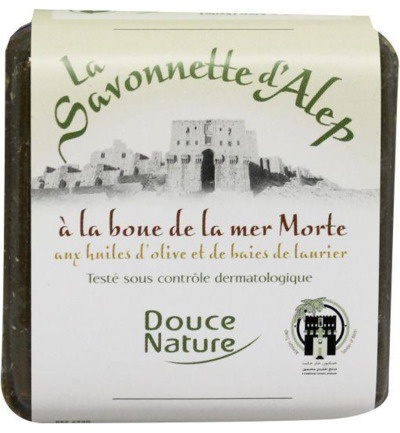 Douce Nature Toiletzeep Aleppo dode zee modder bio (100 gr)
