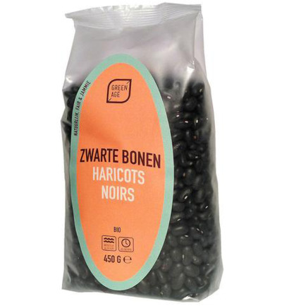 Greenage Zwarte Bonen Bio (450 gr)