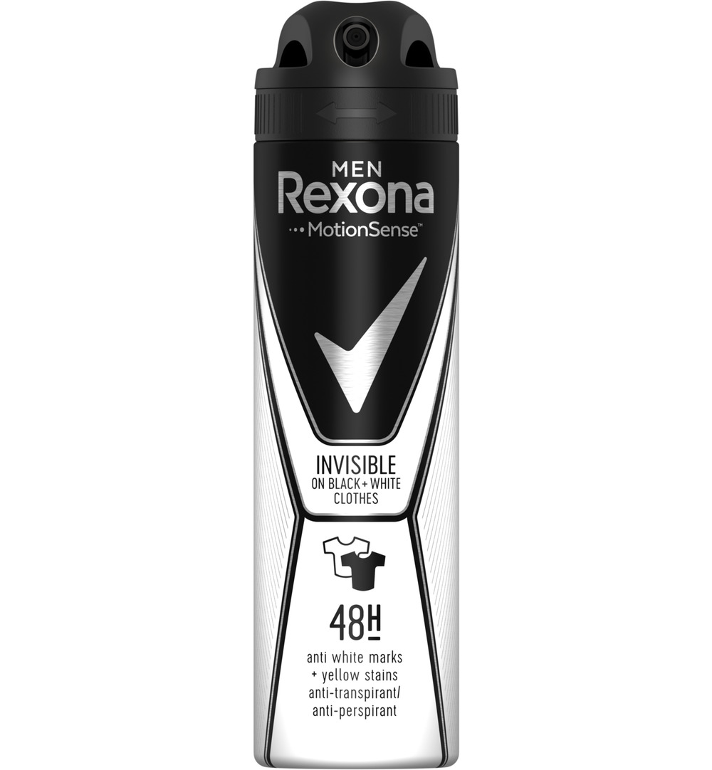 Rexona Deodorant spray men invisible (150 ml)