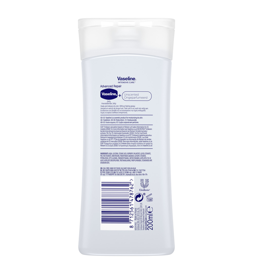 Vaseline Bodylotion advanced repair (200 ml) - image 2