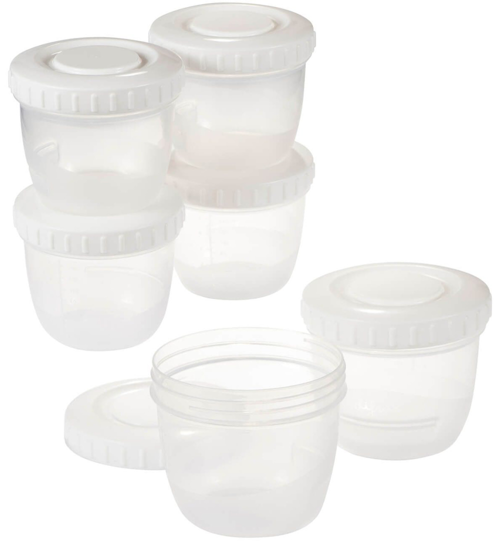 Difrax Voeding bewaarbakjes (6 stuks)