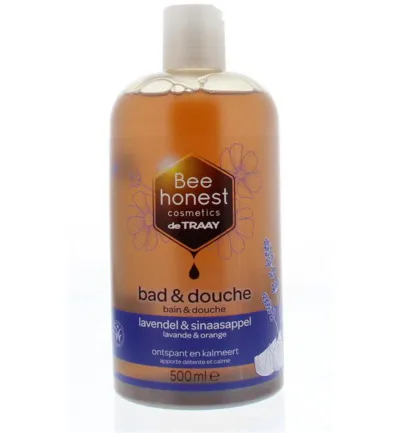Bee Honest Bad / douche lavendel / sinaasappel (500 ml)