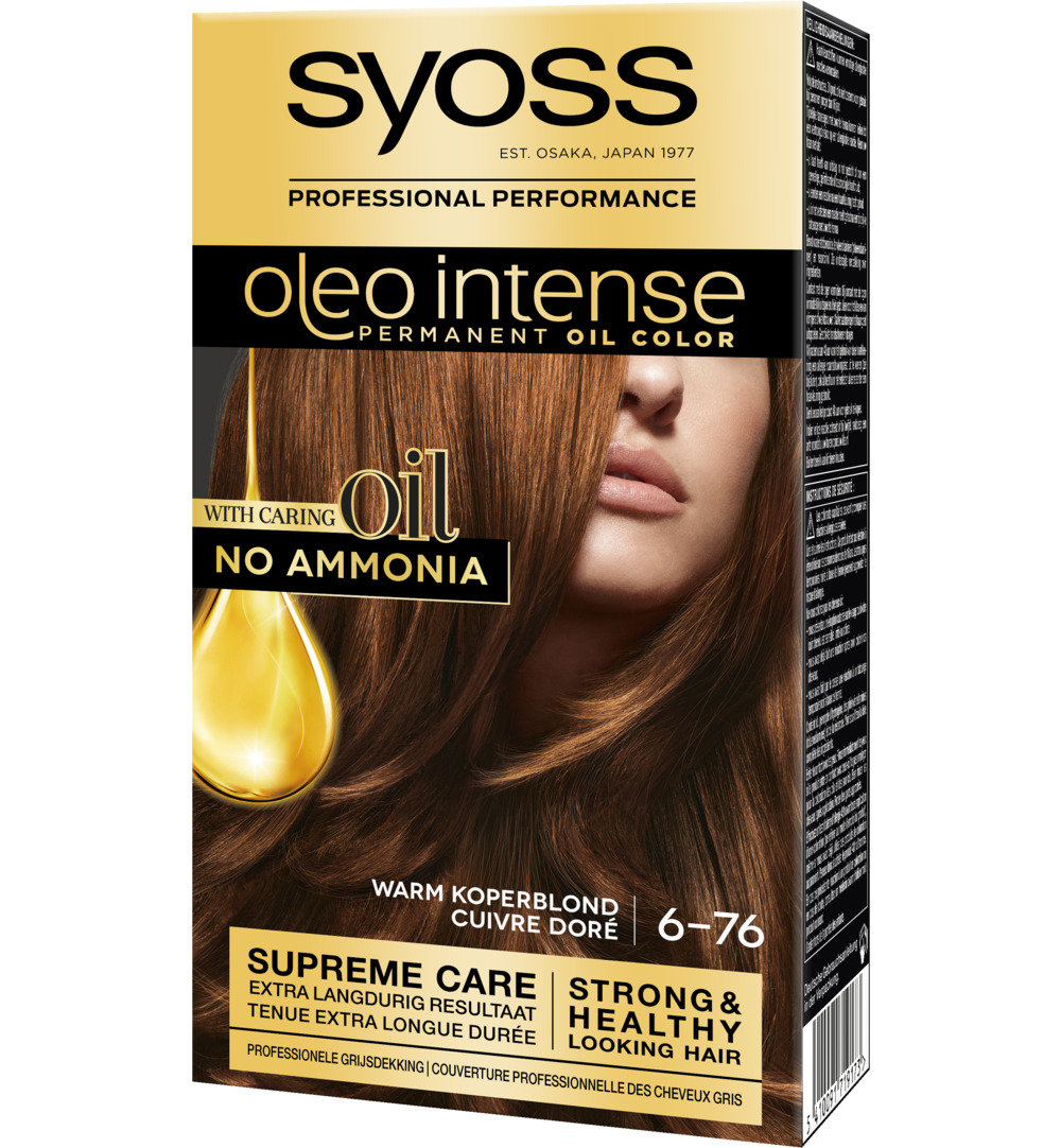 Syoss Color Oleo Intense 6-76 Warm K (1 set)