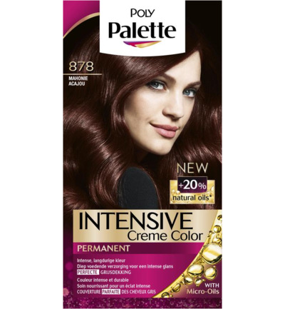 Poly Palette Haarverf - 878 Mahonie (1 set)