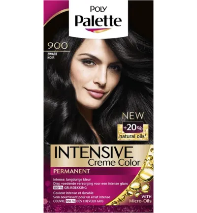 Poly Palette Haarverf - 900 Zwart (1 set)