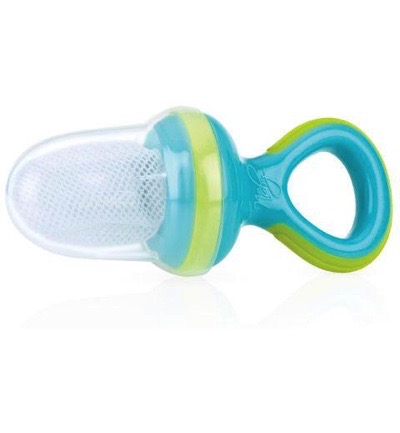 Nuby Sabbelzakje aqua (1 stuk)