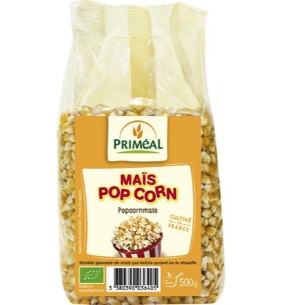 Priméal Popcorn Mais Bio (500 gr)