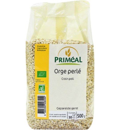 Priméal Geparelde Gerst Bio (500 gr)