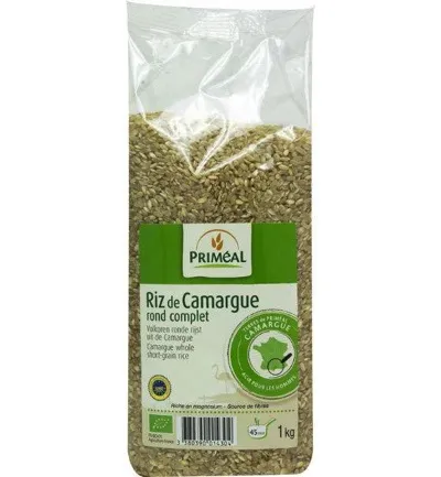 Priméal Volkoren Ronde Rijst Camargue Bio (1000 gr)