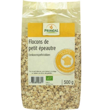 Priméal Eenkoornspeltvlokken Bio (500 gr)