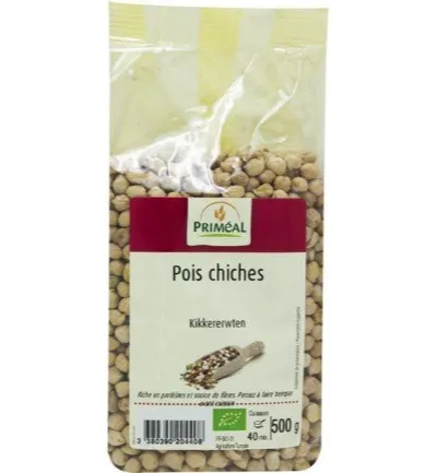 Priméal Kikkererwten Uit Frankrijk Bio (500 gr)