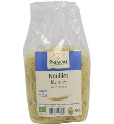 Priméal Witte Noedels Bio (500 gr)