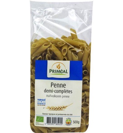 Priméal Halfvolkoren Penne Bio (500 gr)
