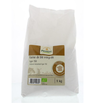 Priméal Volkoren Tarwemeel Borsa 150 Bio (1000 gr)