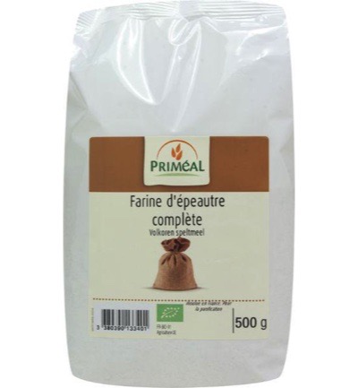 Priméal Volkoren Speltmeel Bio (500 gr)