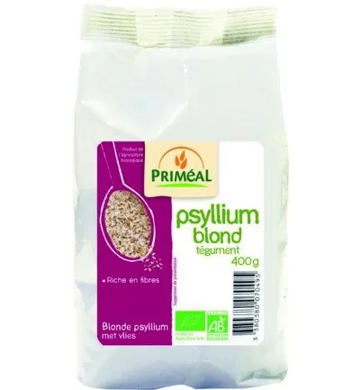 Priméal Blonde Psyllium Met Vlies Bio (400 gr)