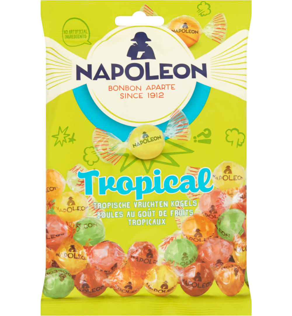 Napoleon Tropische vruchten kogels (150 gr)