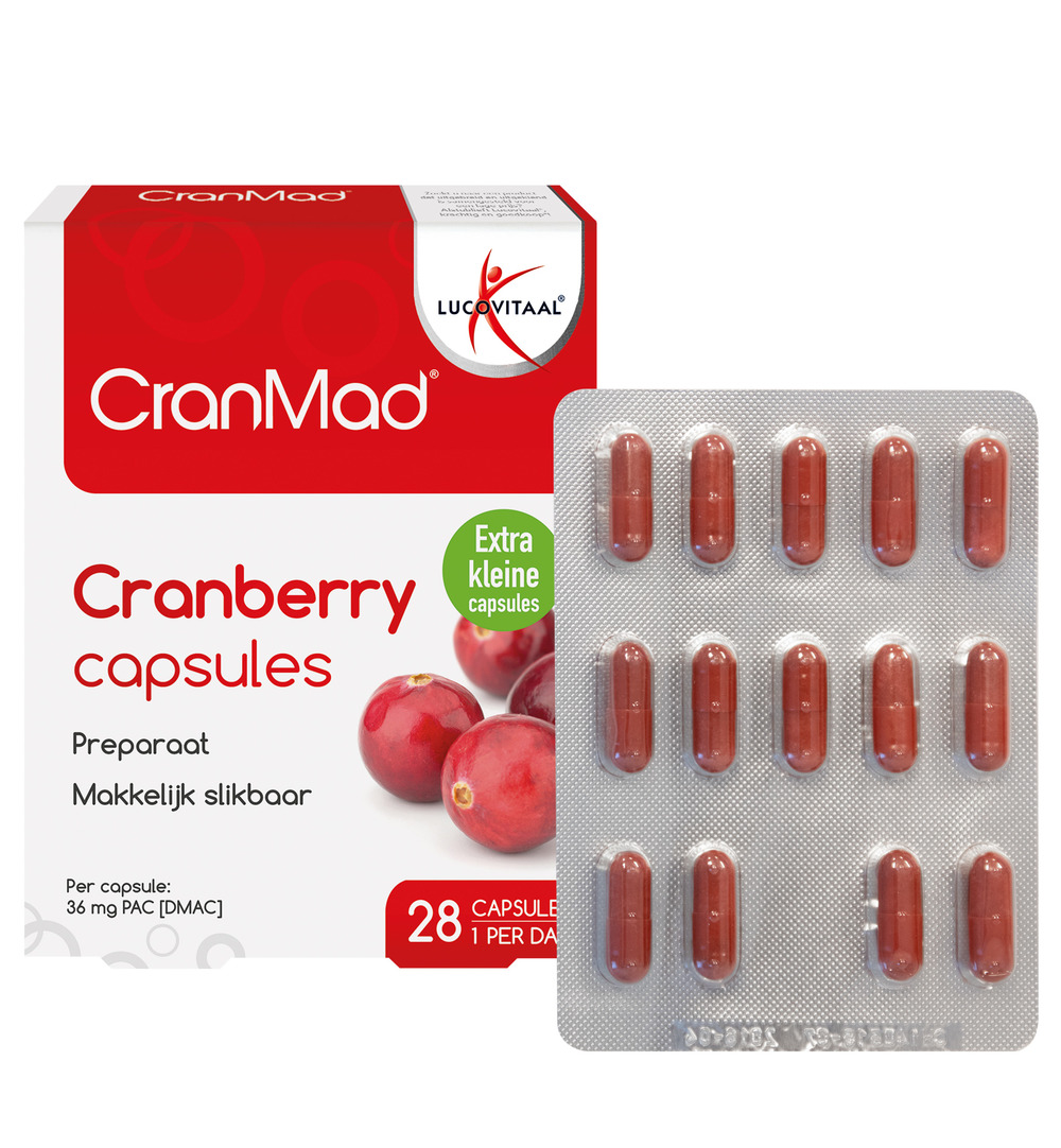 Lucovitaal CranMad Cranberry (28 capsules) - image 2