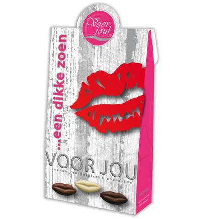 Voor Jou! Cadeau doos young dikke zoen (100 gr)
