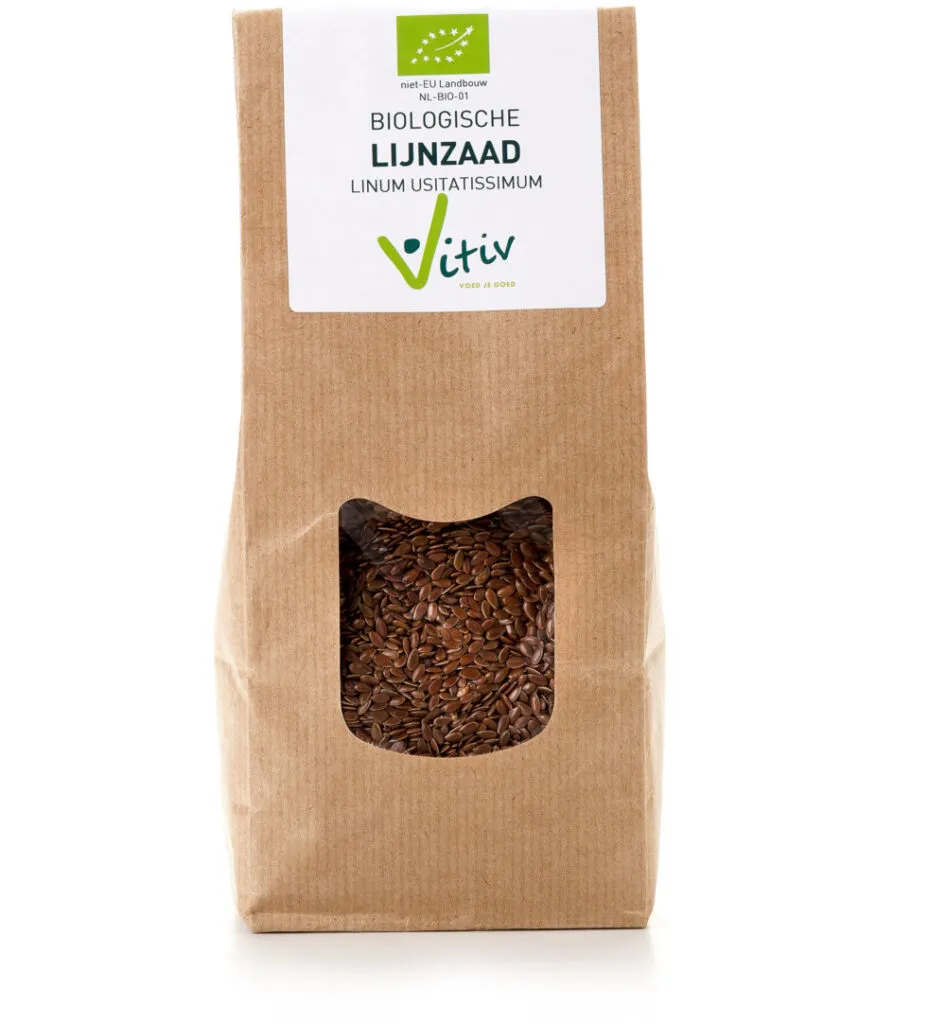 Vitiv Lijnzaad Heel Bio (500 gr)
