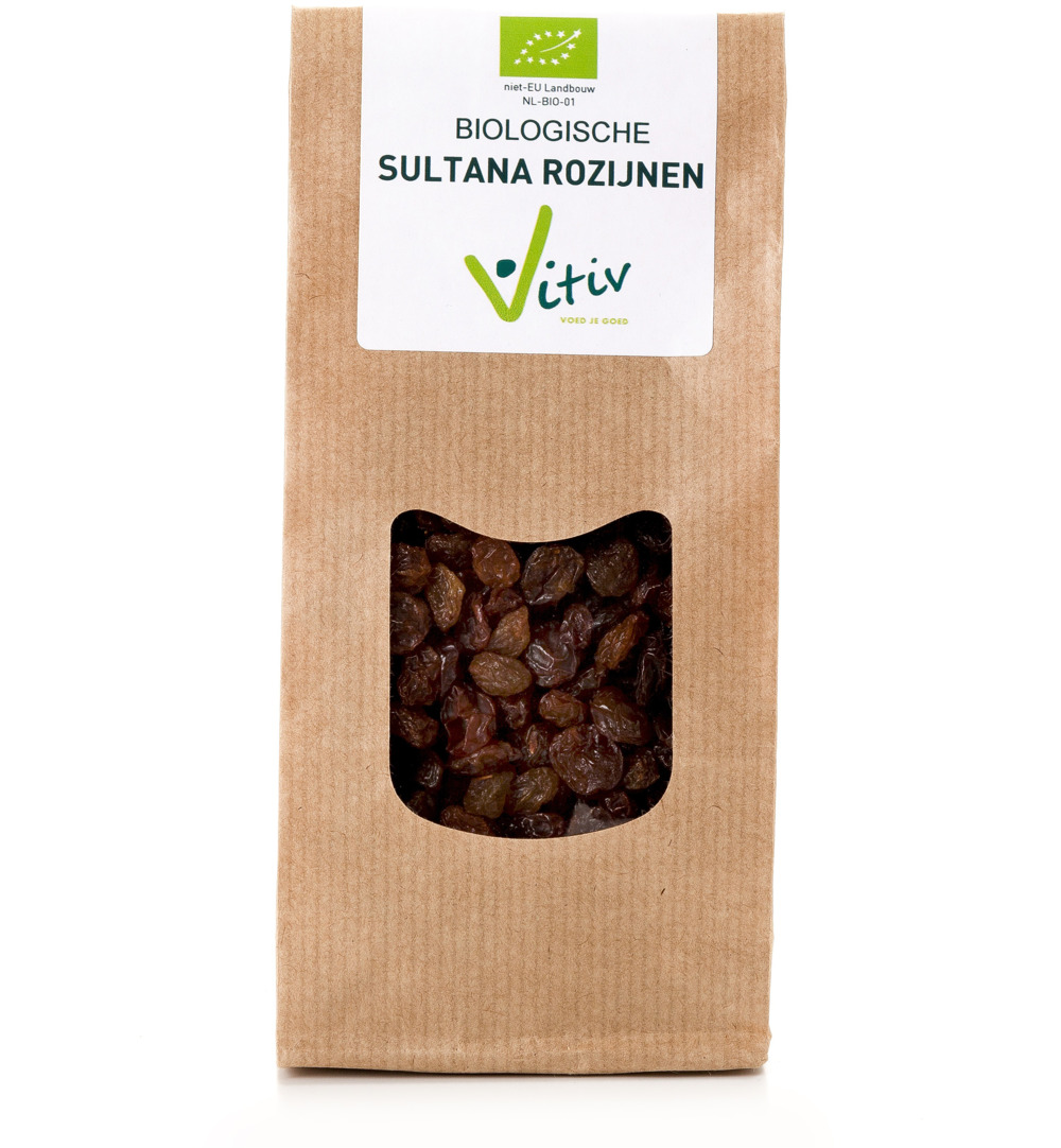 Vitiv Sultana Rozijnen Bio (250 gr)